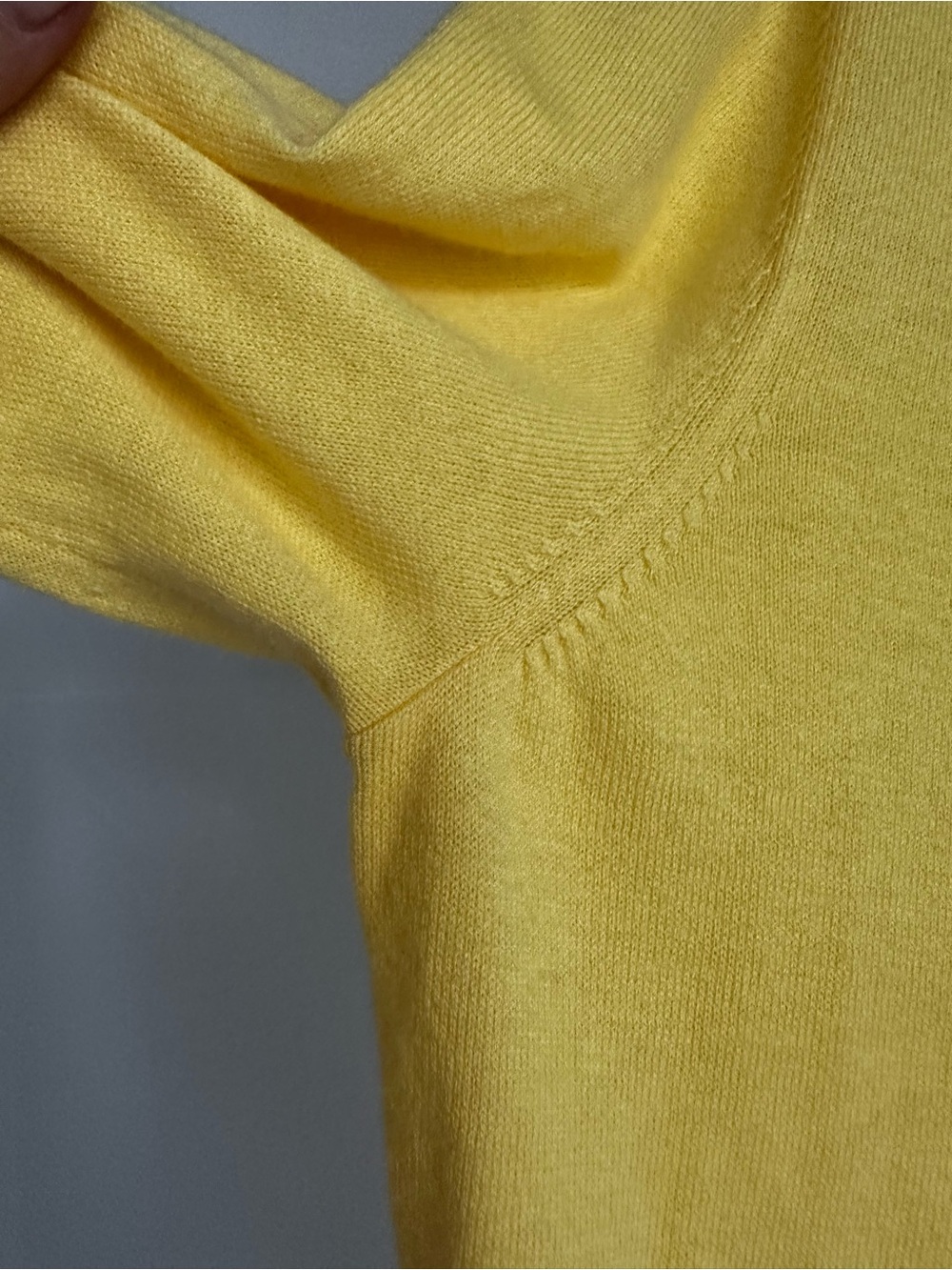 Ann Taylor Sunny Yellow Button-Up Cardigan - Picture 6 of 6